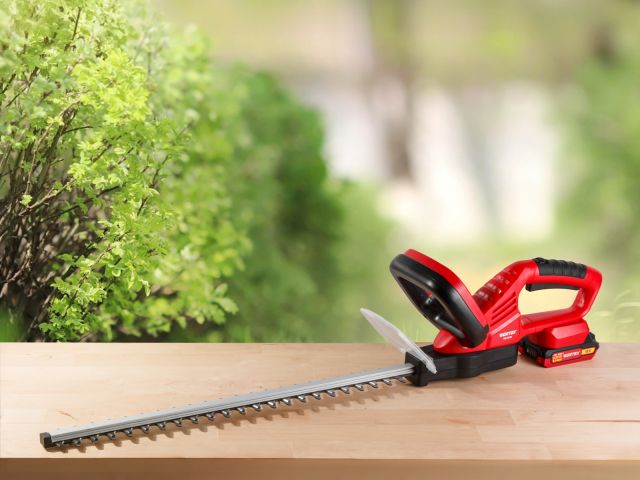 Аккум. кусторез WORTEX DB 5218 ALL1 XLT SET с акб и зу, 18В, 570 мм, шаг 16 мм