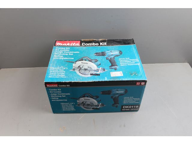 Набор электроинструментов MAKITA DK 0118 в кор. уцененный (0014565000) (DF0300, HS7600)