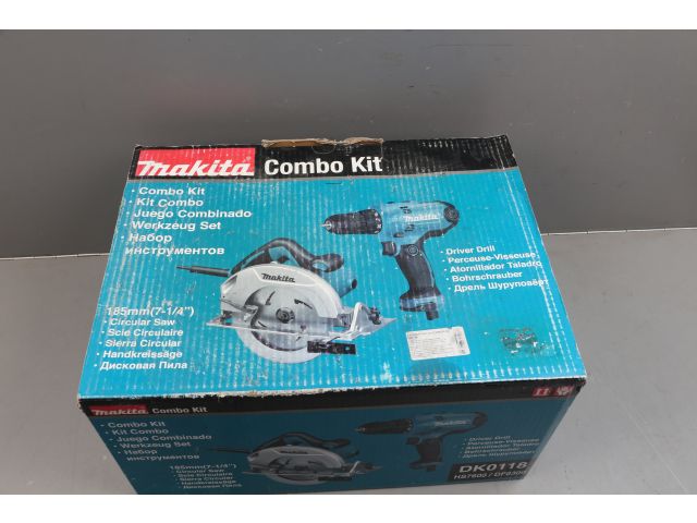 Набор электроинструментов MAKITA DK 0118 в кор. уцененный (0014565000) (DF0300, HS7600)