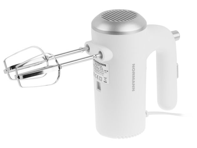 Миксер AMX-482 NORMANN (Ручной; 200 Вт; 5 скоростей; насадки)