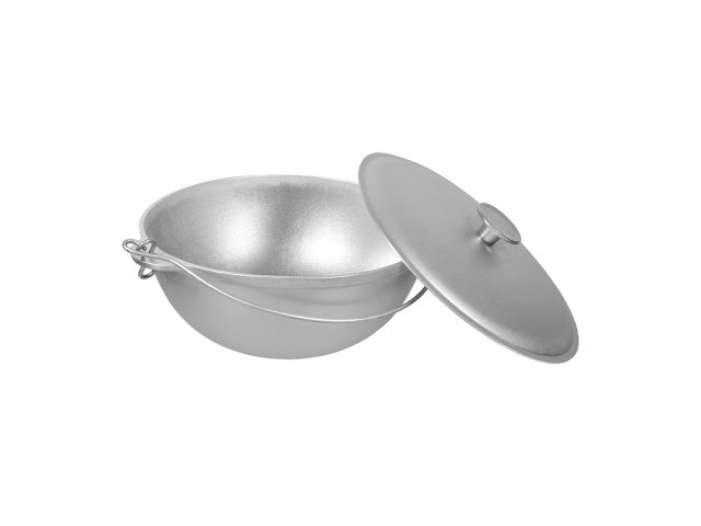 Казан алюминиевый литой с крышкой, 4 л., BOYSCOUT