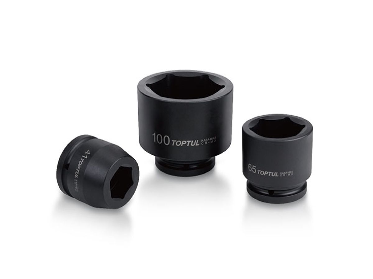 Головка ударн. 1-1/2" 90мм 6гр. TOPTUL