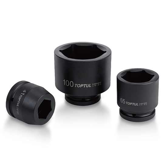 Головка ударн. 1-1/2" 90мм 6гр. TOPTUL