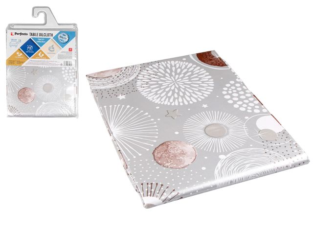 Клеенка столовая, нетканая основа с ПВХ покр., коллекция "DECO", 140х110 см., PERFECTO LINEA
