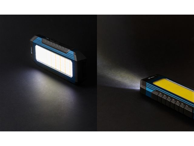 Фонарь светодиодный аккумуляторный BULL CF 2310 в кор. 230-1000 Лм, 7 режимов, магнит (5 В, 4 Ач, складная конструкция, может выступать как 