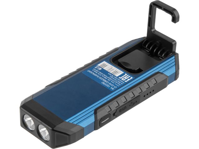 Фонарь светодиодный аккумуляторный BULL CF 2310 в кор. 230-1000 Лм, 7 режимов, магнит (5 В, 4 Ач, складная конструкция, может выступать как 