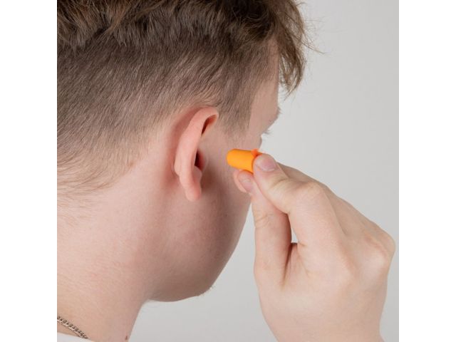 Беруши со шнурком EarGuard-HV Jeta Safety (37 дБ, из вспененного пенополиуретана)