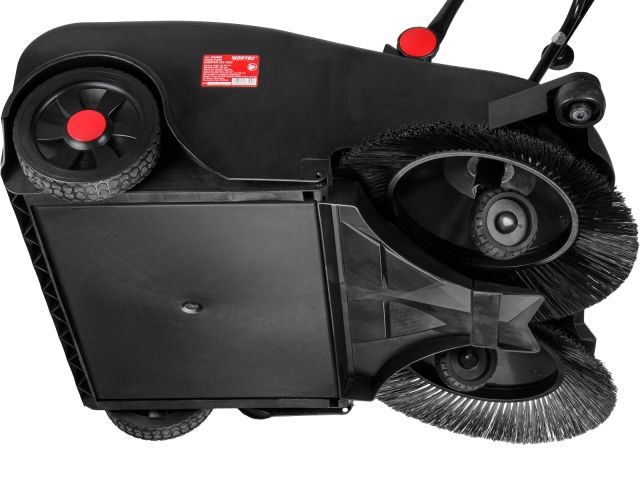 Подметальная машина механическая WORTEX HPS 7550 в кор. шир. 75 см. (Ручной привод, шир.: 75 см, мусоросборник 50 л.)