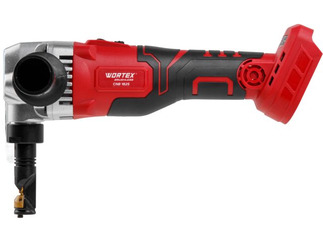 Аккум. ножницы высечные WORTEX CNB 1825 XLT SET БЕСЩЕТ., 18 В, 900-2000 ход/мин, до 2,5 мм, 1х4 А*ч (сталь до 1.8 мм, 1.7 кг)