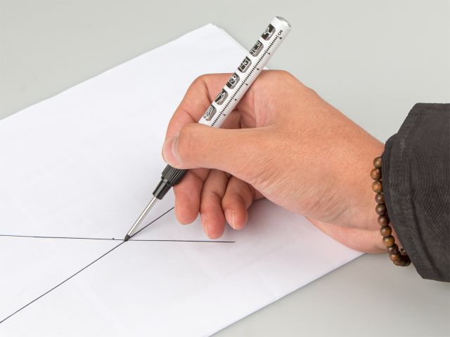 Маркер перманентный с удлин. наконеч. 1мм черный EXPERT STARTUL (SE3220-01) (Толщина линии, мм: 1)