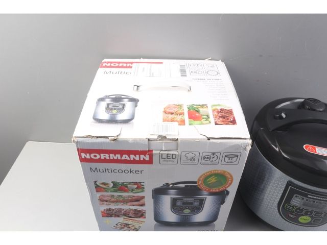 Мультиварка NORMANN AMC-521 уцененный (0039181305) (ОТГРУЗКА ТОЛЬКО ПО ЭТН/ЭТТН | 900 Вт; 5л; 10 программ; СМАРТШЕФ; паровая корзина; фритюр