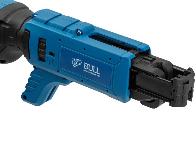 Аккум. ленточный шуруповерт BULL CAS 1844 в кор. SOLO, XLTpro, БЕСЩЕТ., 18 В, 4500 об/мин, 57 мм (Саморезы до 57 мм)