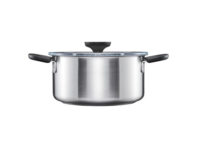 Кастрюля стальная 3л с крышкой Functional Form Fiskars