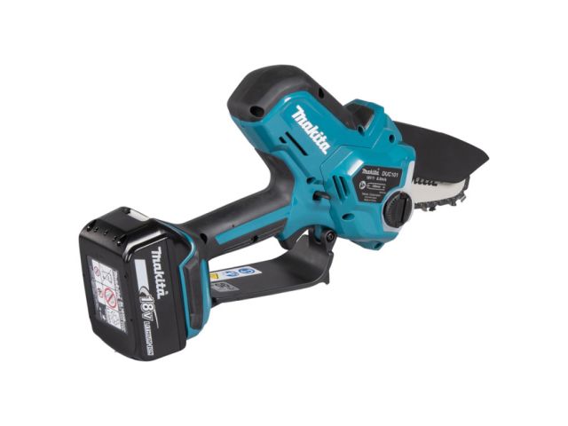 Аккум. пила цепная MAKITA DUC101SF шина 10 см (4"), 0.325", 1.1 мм в кор. (18.0 В 1 акк.3.0 А/ч Li-Ion, ЗУ DC18SD)