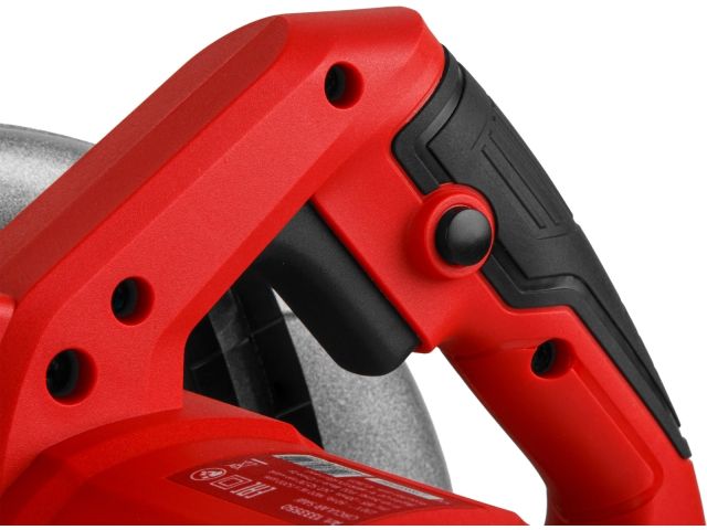 Циркулярная пила WORTEX CS 1865 в кор. 1400 Вт, 185 мм, пропил до 65 мм, алюм. подошва (1400 Вт, 185х20 мм 24Т, пропил до 65 мм, алюминиевая