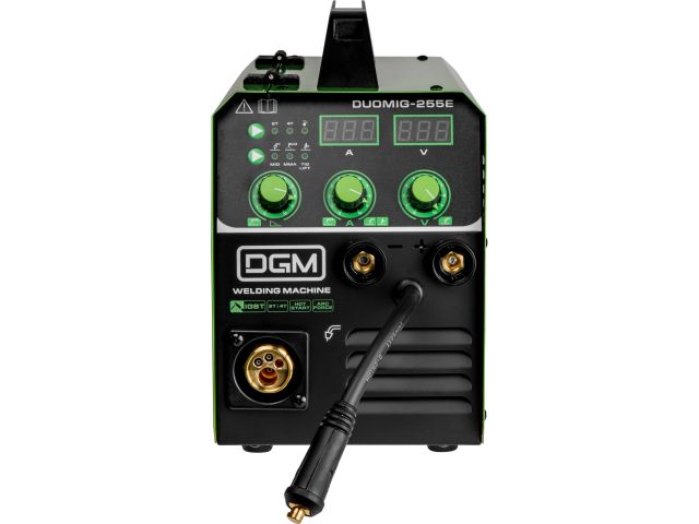 Полуавтомат сварочный DGM DUOMIG-255E (220В; MIG/FLUX/MMA/TIG; евроразъем; смена полярности)