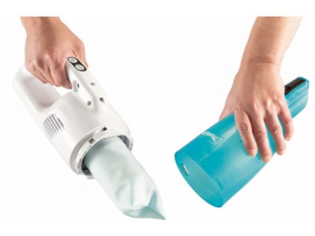 Аккум. пылесос MAKITA CXT CL 117 FDX1 в кор. (12.0 В, 2.0 А/ч, Li-Ion, 0.65 л, самоочистка: нет)