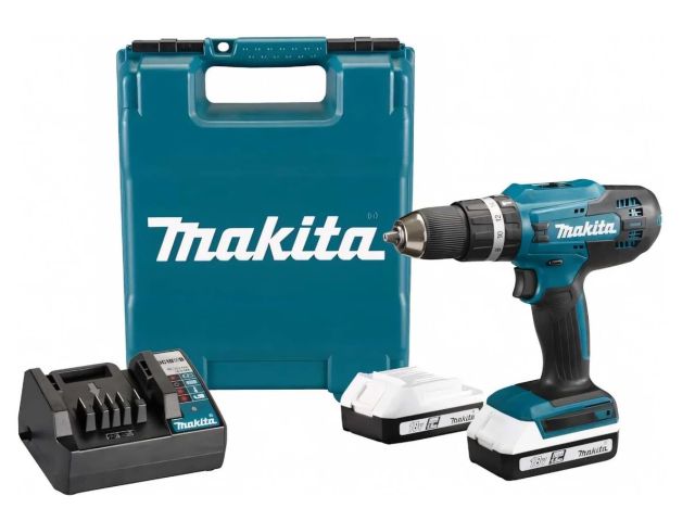 Аккум. ударная дрель-шуруповерт MAKITA G-seria HP488D006 в чем. (ОТГРУЗКА ТОЛЬКО ПО ЭТН/ЭТТН | 18.0 В, 2 акк., 2.0 А/ч Li-Ion, 2 скор., 42 Н