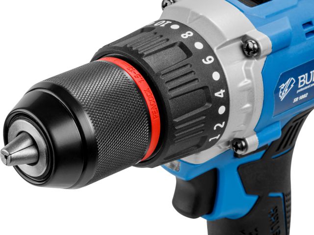 Аккум. дрель-шуруповерт BULL SR 1802 Xcase, XLTpro, БЕСЩЕТ., 18 В, 80 Н*м, 2*4 А*ч, БЗП 13 мм (шурупы до 10 мм)