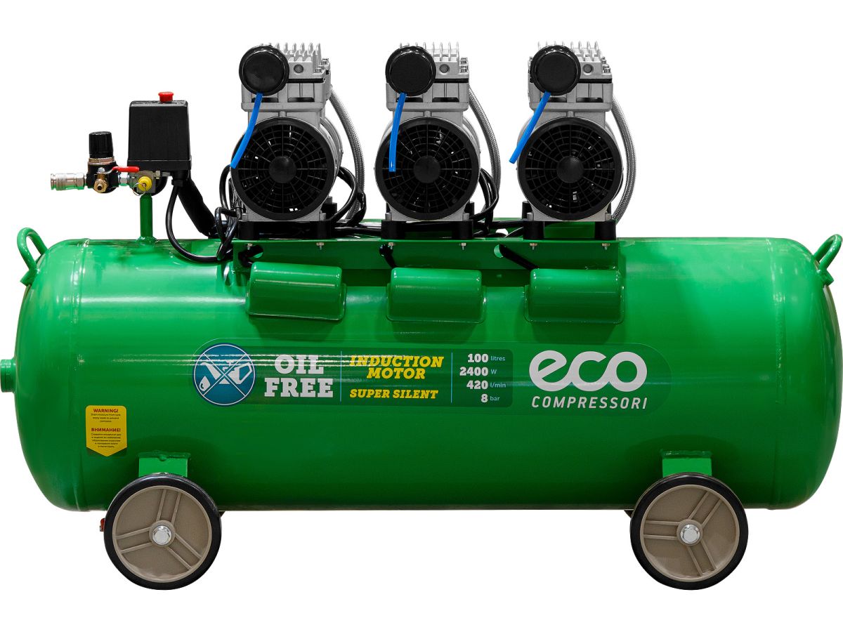 Компрессор ECO AE-100-OF1 безмасляный