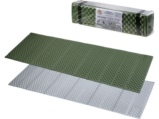 Коврик туристический складной с фольгой, Coyote Plus, ARIZONE (длина: 180 см, ширина: 60 см, толщина: 1,8 см)