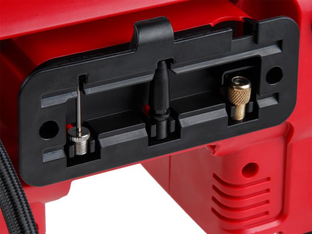 Аккум. компрессор WORTEX CTI 1810 в кор. ALL1 XLT SOLO 18 В, 11 бар, 9/360 л/мин (160 PSI / 1100 кПа, цифровой манометр, 790 мм шланг, подсв