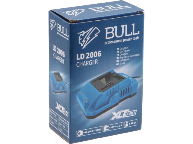 Зарядное устройство BULL LD 2006 1 слот, 2 А XLTpro (18.0 В, 2.0 А)