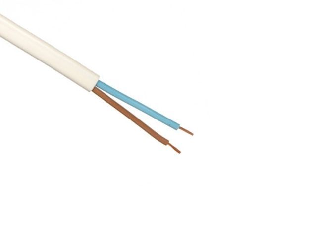 Провод ШВВП-с 2х0,5 (бухта 200м) Б Щучинский завод Автопровод (белый)