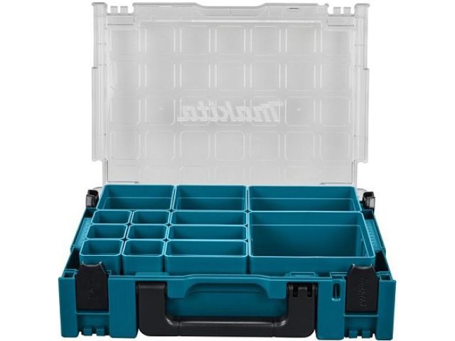 Чемодан MAKITA MAKPAC с органайзером (Размеры:  395х295х105 мм, вес 1,3 кг)