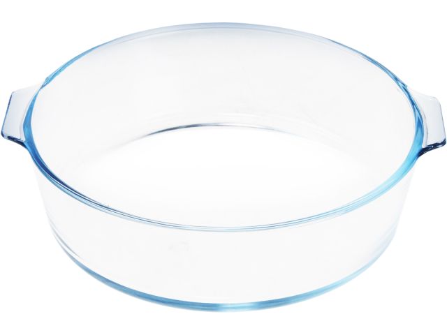 Форма из жаропрочного стекла, 1.6 л, круглая, 230х210х60 мм, PERFECTO LINEA