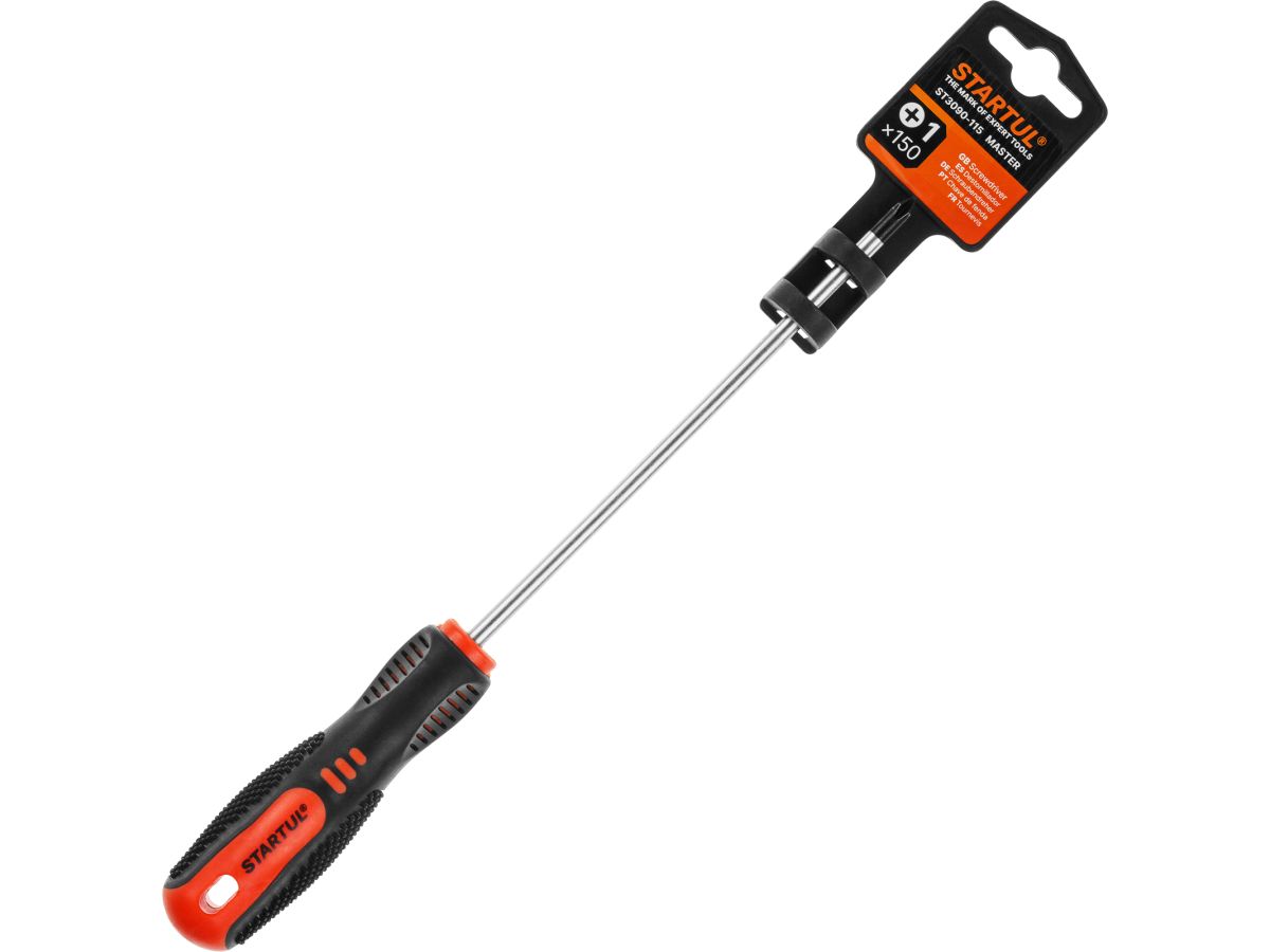 Отвертка "+" №1 150мм PH STARTUL MASTER (ST3090-115)