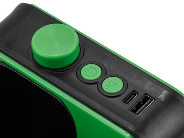 Компрессор автомобильный ECO AE-007 Comfort (7,4 В, 40 Вт, 18 л/мин, 4000 мА·ч, 10 Бар, LED дисплей, режим повербанка, фонарь, 4 насадки, су