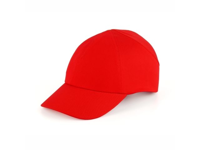 Каскетка защитная RZ FavoriT CAP красная (козырек 55мм)