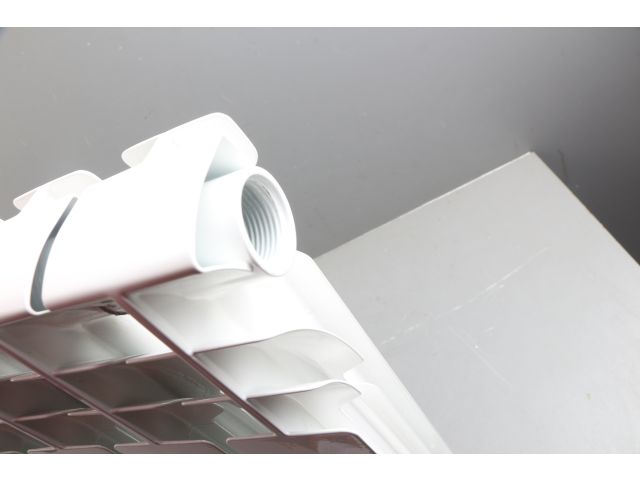 Радиатор биметаллический 500/80, 10 секций, серия Гродно, AV Engineering уцененный (0140472906) (Вес 12.7 кг, теплоотдача 1330 Вт)