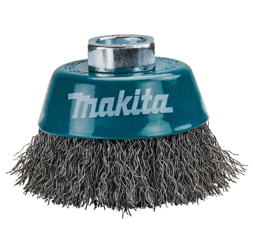 Щетка д/шлиф. маш. проволочная 60 мм, М14 MAKITA