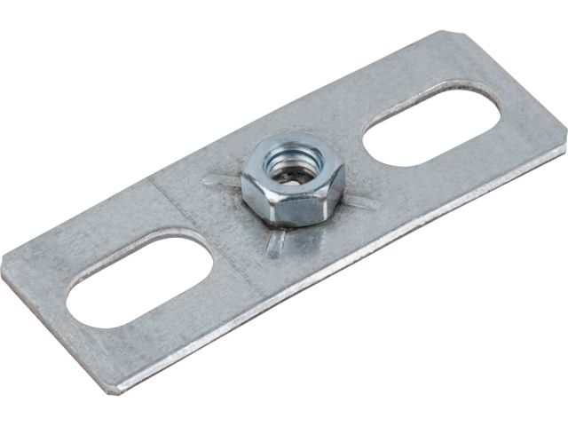 Пластина с гайкой М8