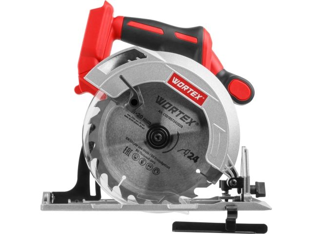 Аккум. циркулярная пила WORTEX CCS 1819-1 в чем. ALL1 XLT SET БЕСЩЕТ., 18 В, 185 мм, до 63 мм (ЗУ 2А)