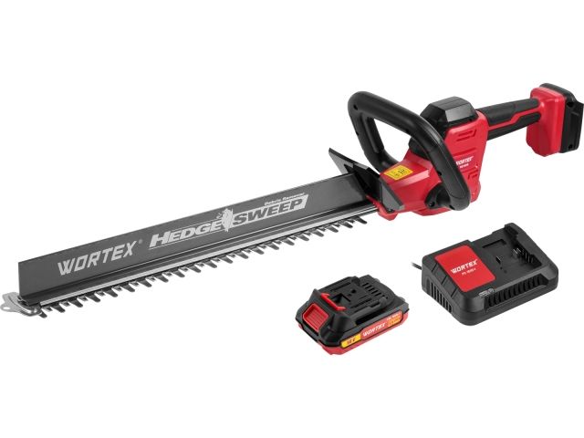 Аккум. кусторез WORTEX DB 5018 ALL1 XLT SET с акб и зу, 18В, 500 мм, шаг 17 мм