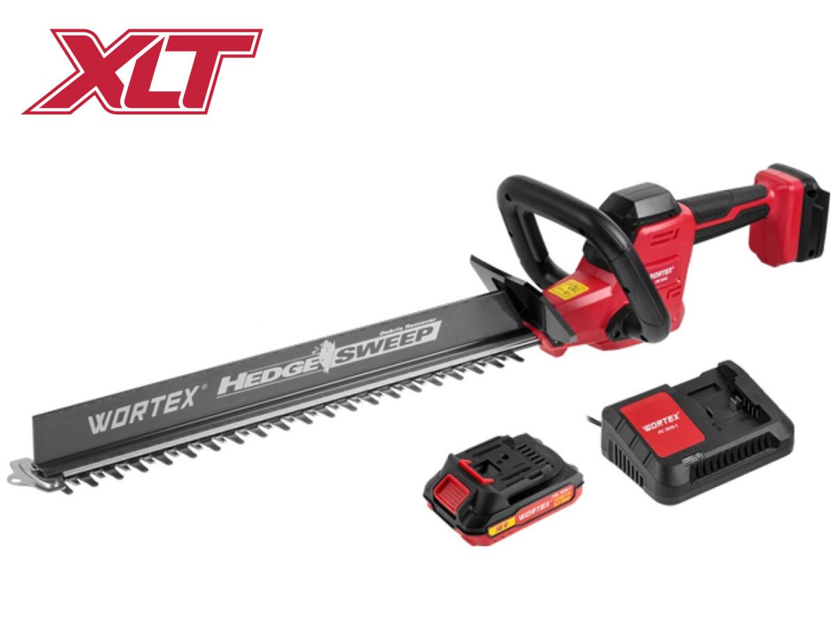 Аккум. кусторез WORTEX DB 5018 ALL1 XLT SET с акб и зу, 18В, 500 мм, шаг 17 мм