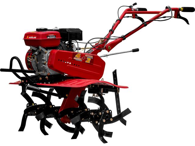 Культиватор бензиновый ASILAK SL-85BL (арт. AS2312-1) колёса 4.00-10 (7,5 л.с., шир. 95 см, без ВОМ, передач 4+2, пониженная передача, колес