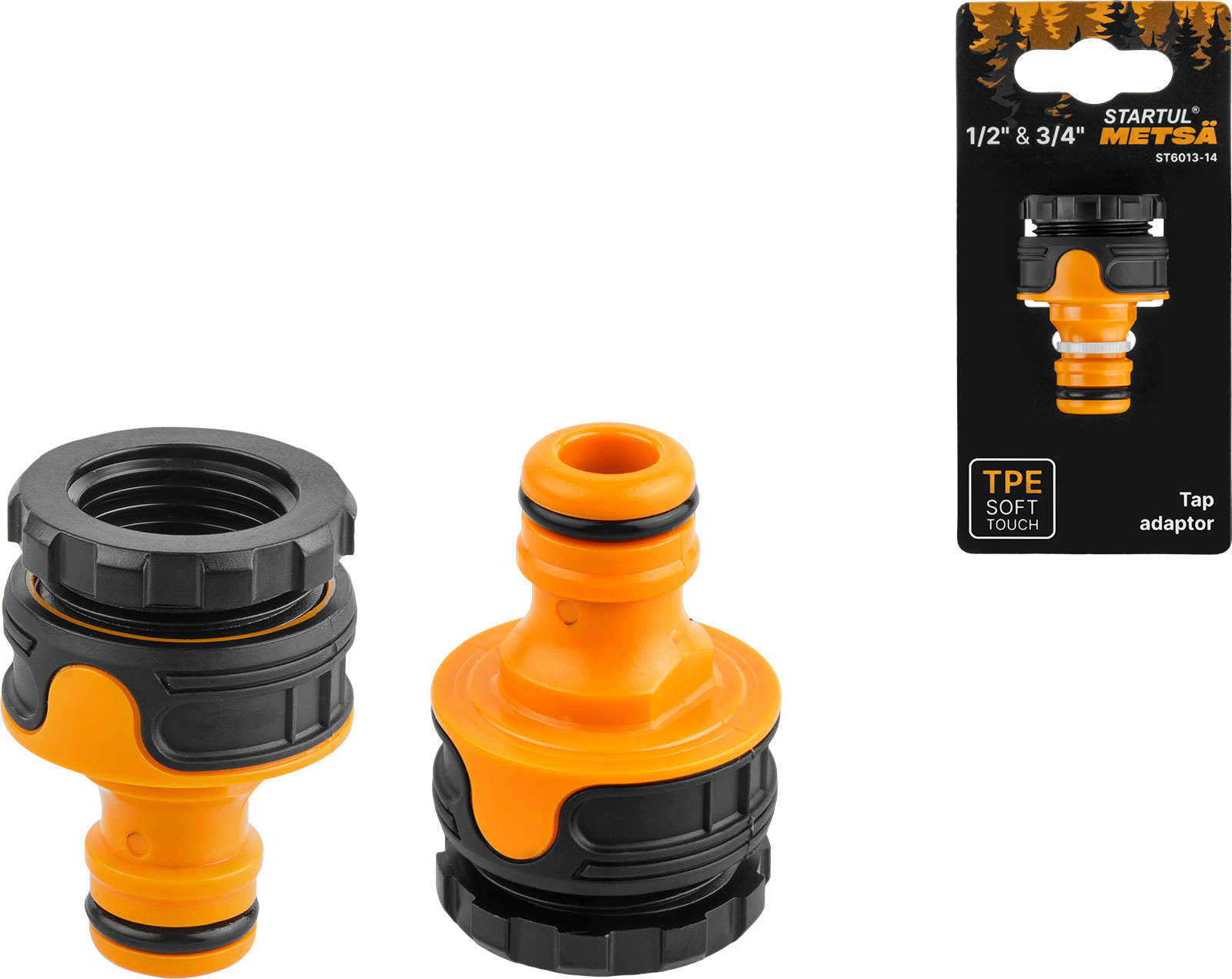 Адаптер внешний 1/2″ и 3/4″ STARTUL METSA (ST6013-14)