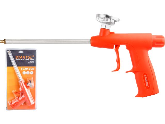 Пистолет для монтажной пены STARTUL STANDART (ST4152) (в комплекте 4 насадки)