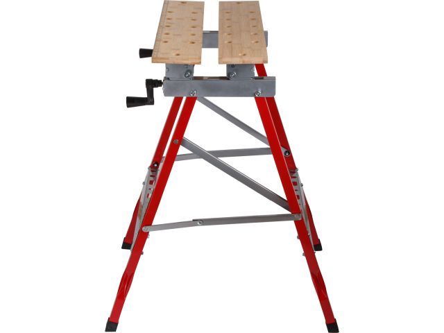 Верстак складной WORTEX WB 1060 в кор. БАМБУК, 605x640x800 мм, регулировка столешницы (нагрузка до 150 кг, масса 5,3 кг)