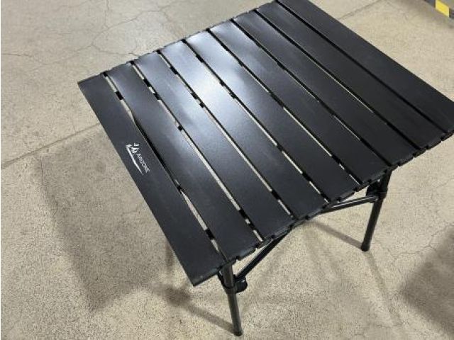 Стол складной туристический, черный, ARIZONE (Материал каркаса: сталь.)