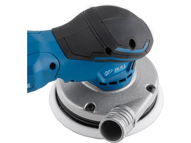 Аккум. эксцентриковая шлифмашина BULL CRS 1218 E в кор. XLTpro SOLO БЕСЩЁТ., 18 В, 125 мм (Регул. об., амплитуда колебаний: 2,5 мм)