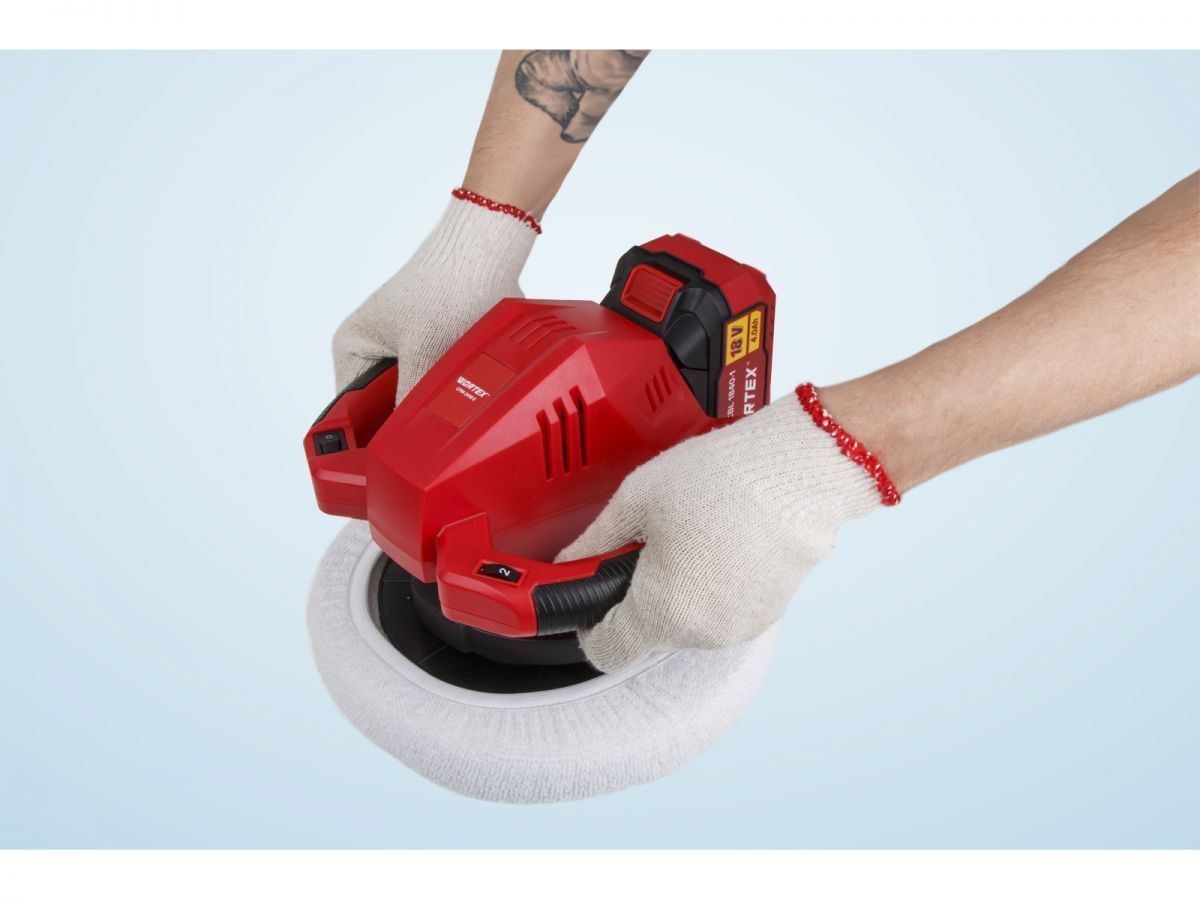 Аккум. полировальная машина WORTEX CPM 2518 E в кор. ALL1 XLT SOLO