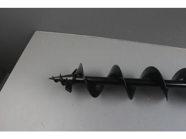 Бур почвенный ф100х800x20мм ECO ED-100 уцененный (0243494784) (Однозаходный)