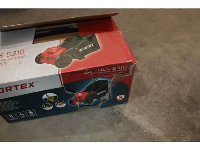 Собиратель листьев механический WORTEX HLS 5310 в кор. шир. 53 см., выс. 5-40 мм. уцененный (02464 (Ручной привод, регулировка высоты, мусор