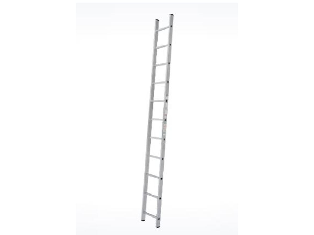 Лестница алюм. односекц. 289см 11 ступ., 3,8 кг PRO STARTUL (ST9945-11)