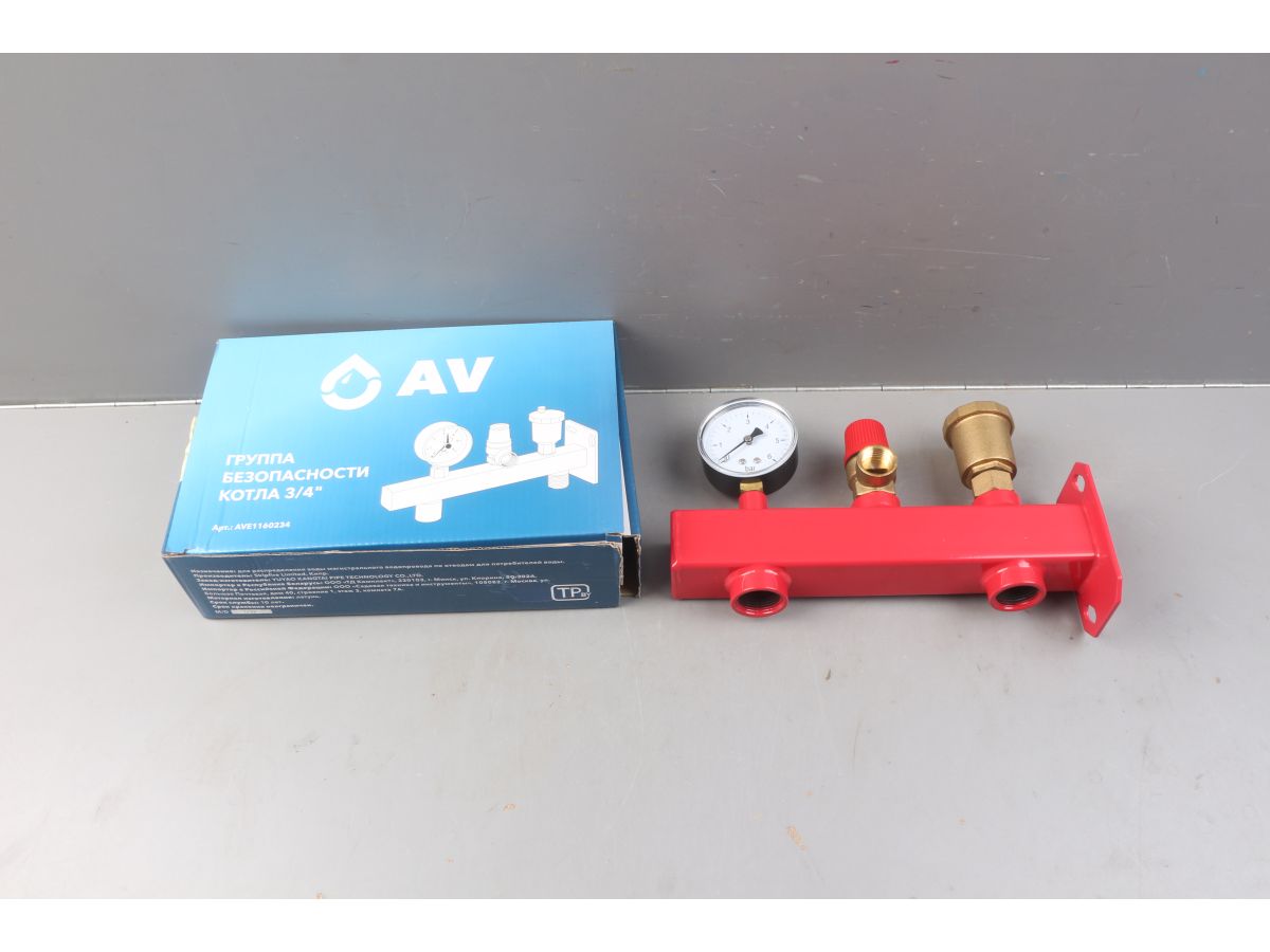 Группа безопасности котла 3/4", AV Engineering уцененный (0252213975)